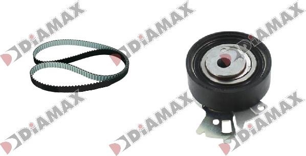 Diamax A6069 - Комплект зубчатого ремня ГРМ autospares.lv