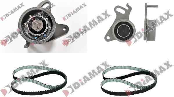 Diamax A6065 - Комплект зубчатого ремня ГРМ autospares.lv