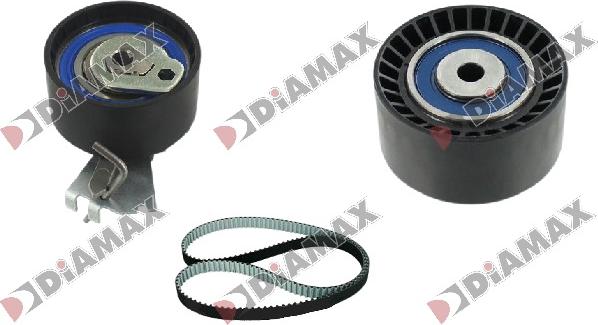 Diamax A6066 - Комплект зубчатого ремня ГРМ autospares.lv
