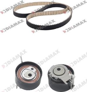 Diamax A6003 - Комплект зубчатого ремня ГРМ autospares.lv