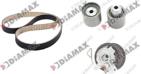 Diamax A6010 - Комплект зубчатого ремня ГРМ autospares.lv
