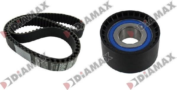 Diamax A6011 - Комплект зубчатого ремня ГРМ autospares.lv