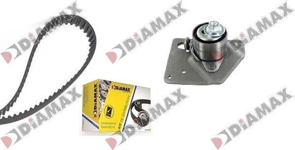 Diamax A6087 - Комплект зубчатого ремня ГРМ autospares.lv