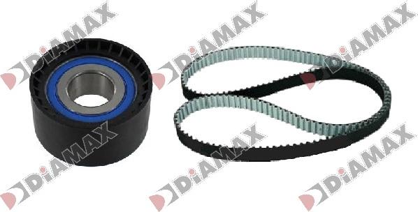 Diamax A6034 - Комплект зубчатого ремня ГРМ autospares.lv