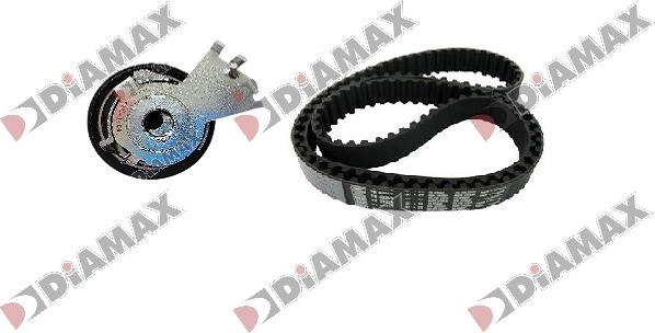 Diamax A6021 - Комплект зубчатого ремня ГРМ autospares.lv