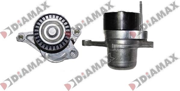 Diamax A3054 - Ролик, поликлиновый ремень autospares.lv