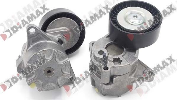 Diamax A3066 - Ролик, поликлиновый ремень autospares.lv