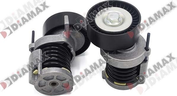 Diamax A3067 - Ролик, поликлиновый ремень autospares.lv