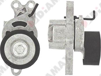 Diamax A3009 - Натяжитель, поликлиновый ремень autospares.lv