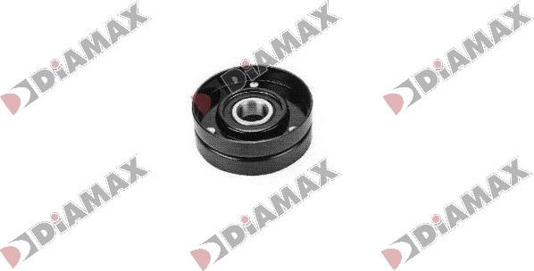 Diamax A3001 - Ролик, поликлиновый ремень autospares.lv