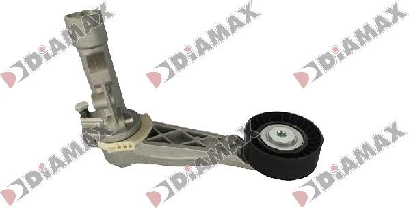 Diamax A3086 - Ролик, поликлиновый ремень autospares.lv