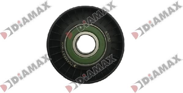 Diamax A3082 - Ролик, поликлиновый ремень autospares.lv