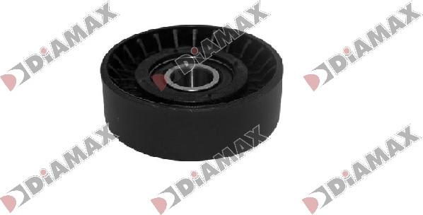 Diamax A3039 - Ролик, поликлиновый ремень autospares.lv