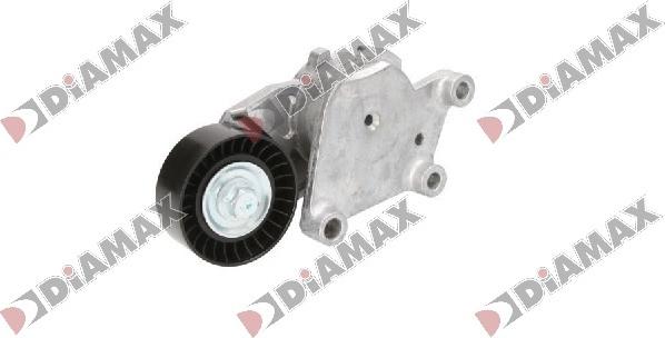 Diamax A3037 - Ролик, поликлиновый ремень autospares.lv