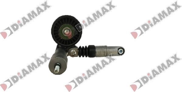 Diamax A3078 - Ролик, поликлиновый ремень autospares.lv