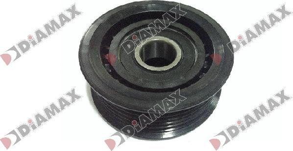 Diamax A7008 - Ролик, поликлиновый ремень autospares.lv