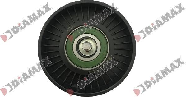 Diamax A7032 - Ролик, поликлиновый ремень autospares.lv