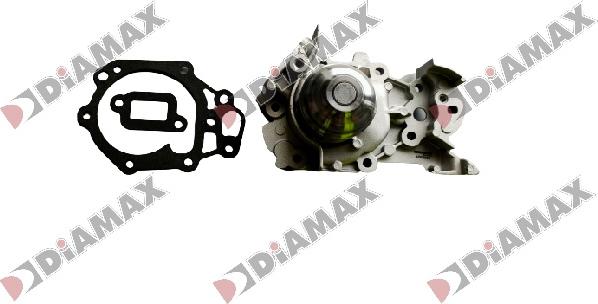 Diamax AD04038 - Водяной насос autospares.lv