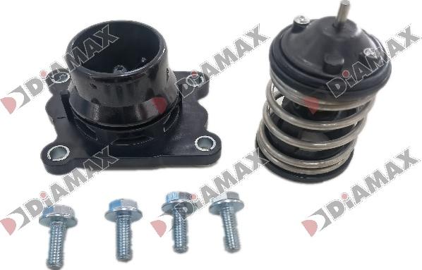 Diamax AD02090 - Термостат охлаждающей жидкости / корпус autospares.lv