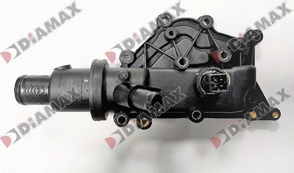 Diamax AD02064 - Термостат охлаждающей жидкости / корпус autospares.lv