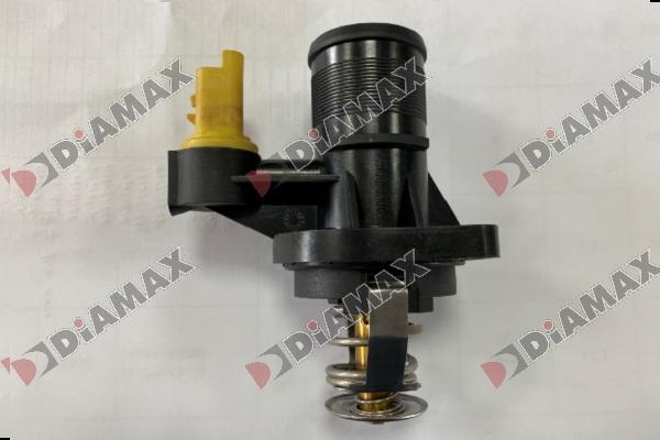 Diamax AD02063 - Термостат охлаждающей жидкости / корпус autospares.lv