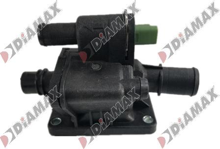 Diamax AD02008 - Термостат охлаждающей жидкости / корпус autospares.lv