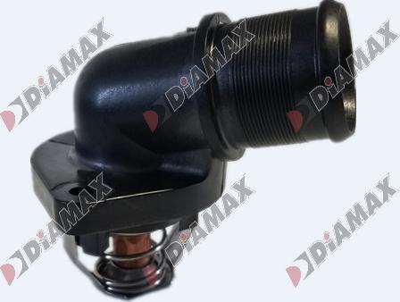 Diamax AD02010 - Термостат охлаждающей жидкости / корпус autospares.lv