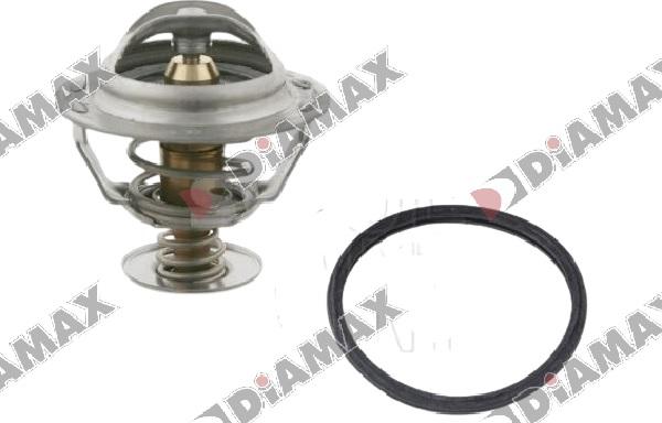 Diamax AD02133 - Термостат охлаждающей жидкости / корпус autospares.lv