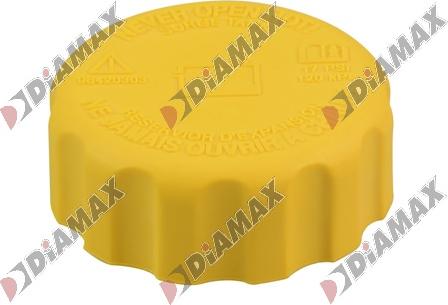 Diamax AD07006 - Крышка, резервуар охлаждающей жидкости autospares.lv