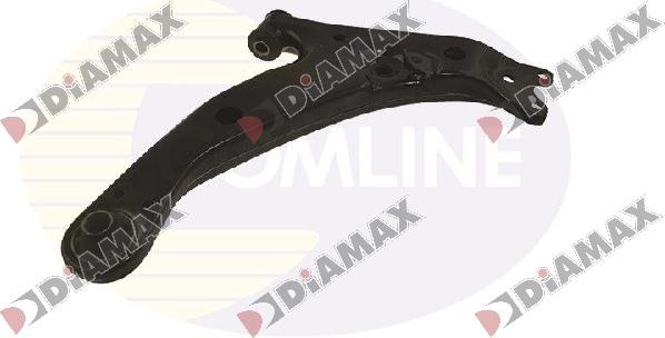 Diamax B5025 - Рычаг подвески колеса autospares.lv