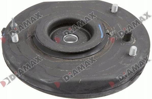 Diamax B1076 - Опора стойки амортизатора, подушка autospares.lv