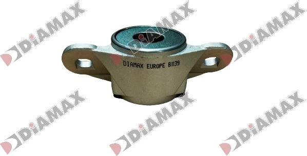 Diamax B1139 - Опора стойки амортизатора, подушка autospares.lv