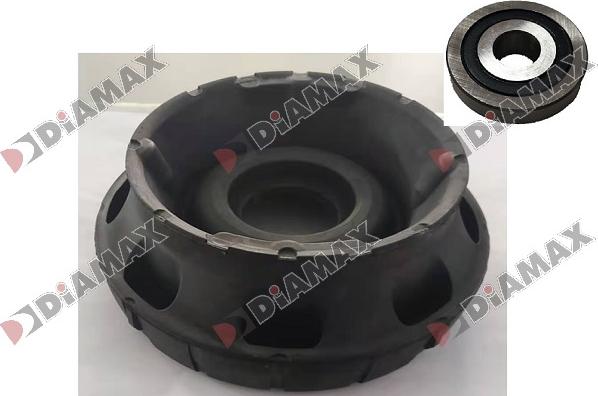 Diamax C5017 - Опора стойки амортизатора, подушка autospares.lv