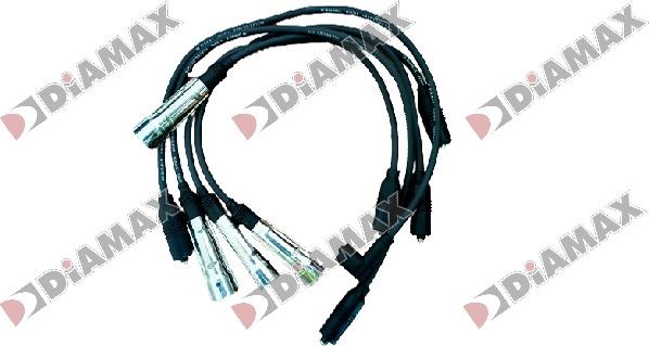 Diamax DG1098 - Комплект проводов зажигания autospares.lv