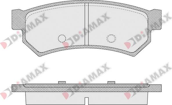 ABEX PLU2190 - Тормозные колодки, дисковые, комплект autospares.lv