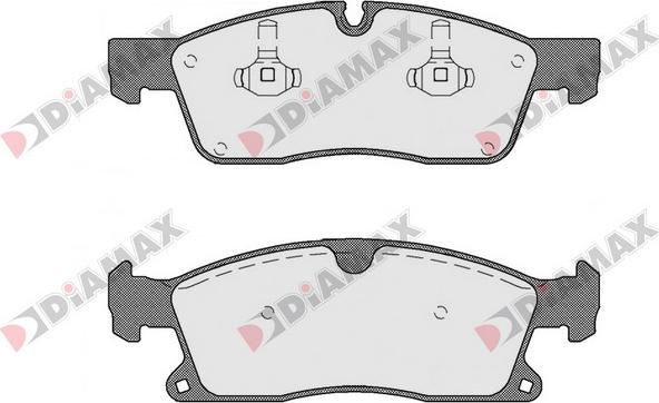 Jeep 68052370AE - Тормозные колодки, дисковые, комплект autospares.lv