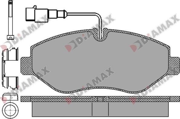 Equal Quality PF1230 - Тормозные колодки, дисковые, комплект autospares.lv