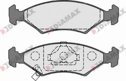 INTERBRAKE DP11607 - Тормозные колодки, дисковые, комплект autospares.lv