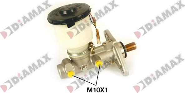 Diamax N04452 - Главный тормозной цилиндр autospares.lv