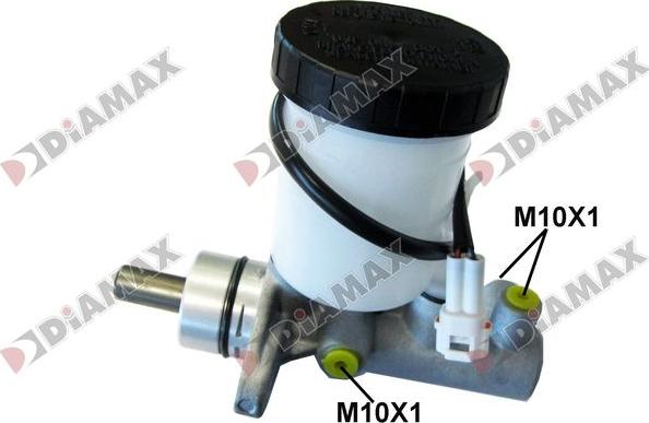 Diamax N04419 - Главный тормозной цилиндр autospares.lv
