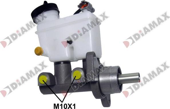 Diamax N04488 - Главный тормозной цилиндр autospares.lv