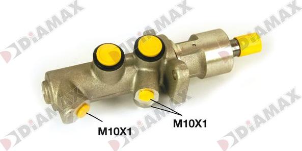 Diamax N04643 - Главный тормозной цилиндр autospares.lv