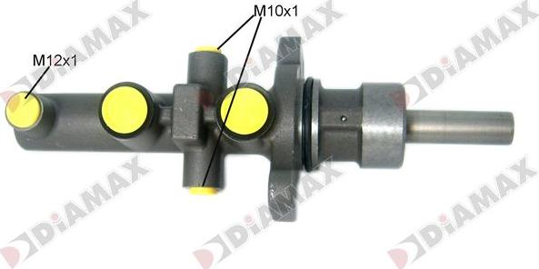 Diamax N04610 - Главный тормозной цилиндр autospares.lv