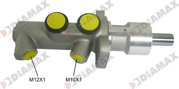 Diamax N04639 - Главный тормозной цилиндр autospares.lv