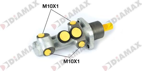 Diamax N04671 - Главный тормозной цилиндр autospares.lv