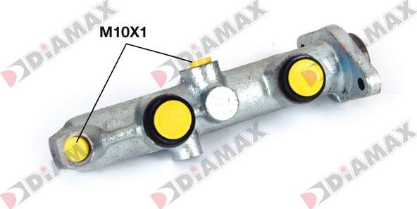 Diamax N04092 - Главный тормозной цилиндр autospares.lv