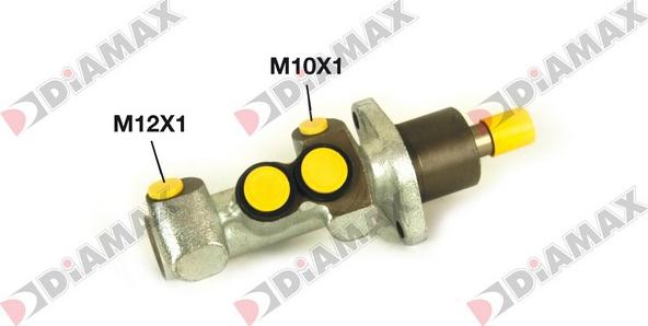 Diamax N04035 - Главный тормозной цилиндр autospares.lv