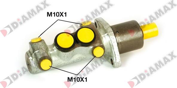 Diamax N04029 - Главный тормозной цилиндр autospares.lv