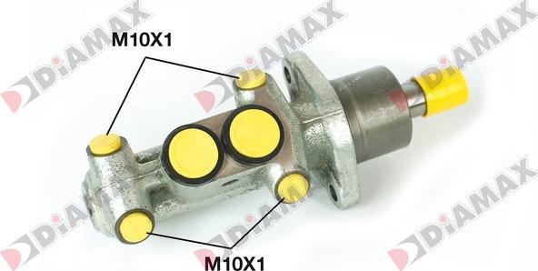 Diamax N04179 - Главный тормозной цилиндр autospares.lv