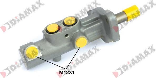 Diamax N04350 - Главный тормозной цилиндр autospares.lv